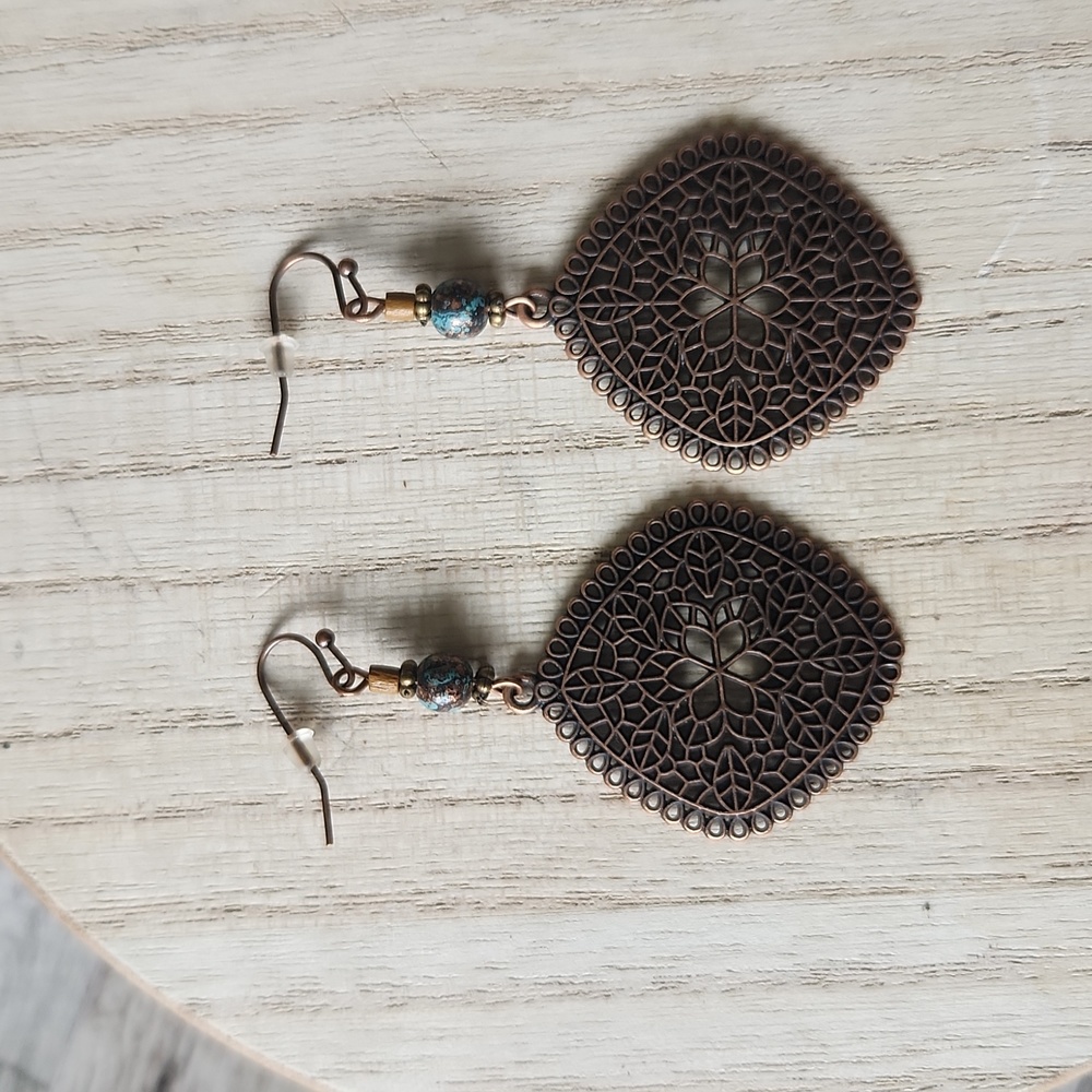 Burnt Bronze 🩵Boho Earrings 🩵
